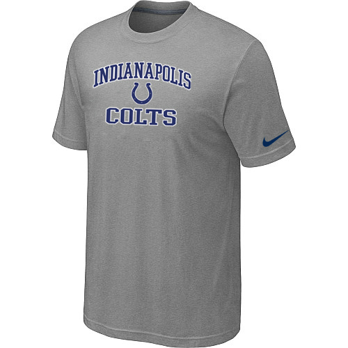 Nike Indianapolis Colts Heart & Soul NFL T-Shirt - Grey